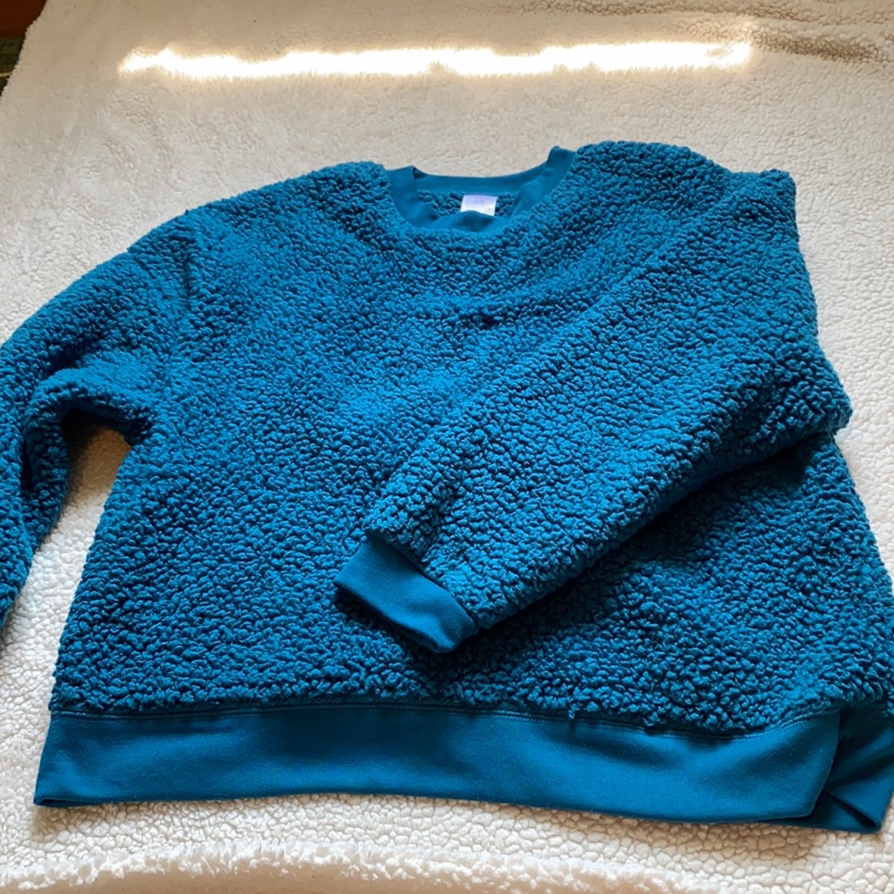Fuzzy sleep shirt